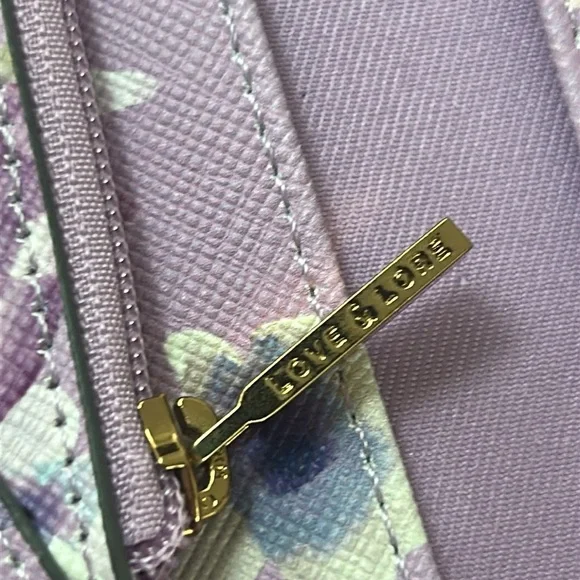 Love & Lore Floral Travel Document Wallet Organizer 9”x5” - Picture 10 of 16